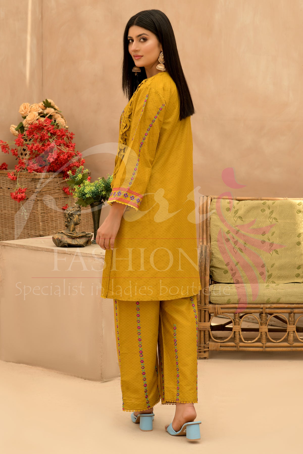 2PC EMB Frock