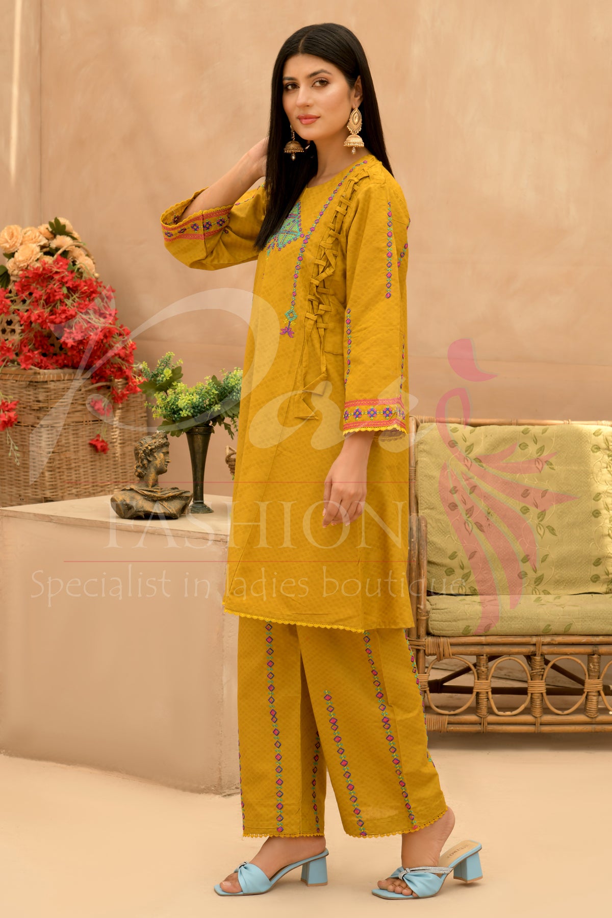 2PC EMB Frock