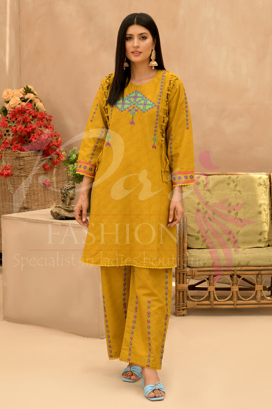 2PC EMB Frock