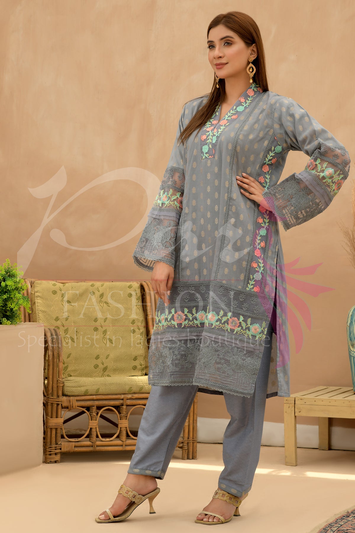 2PC EMB Printed Design
