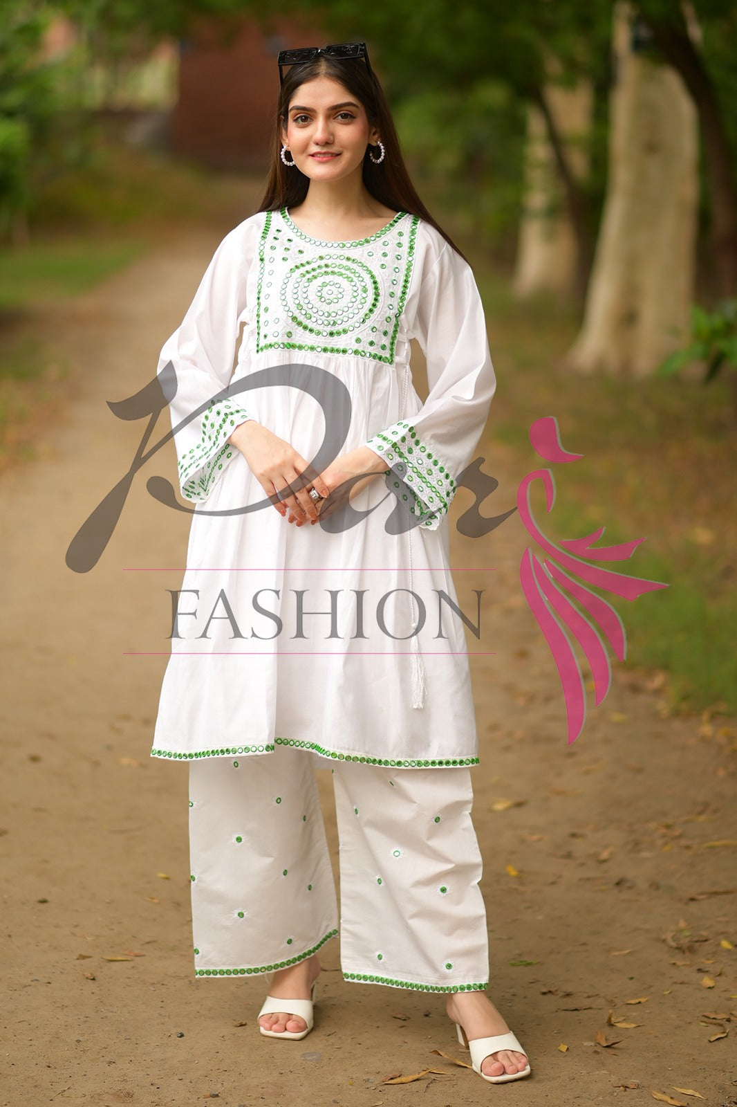 Azadi embroidered  khaddi lawn