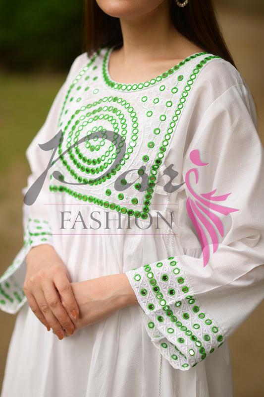 Azadi embroidered  khaddi lawn