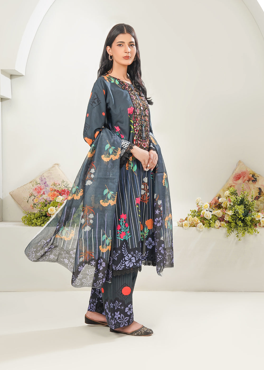 Zehra Noir 3PC
