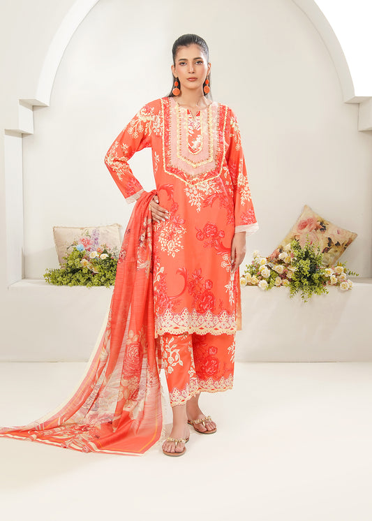 Coral bloom 3PC
