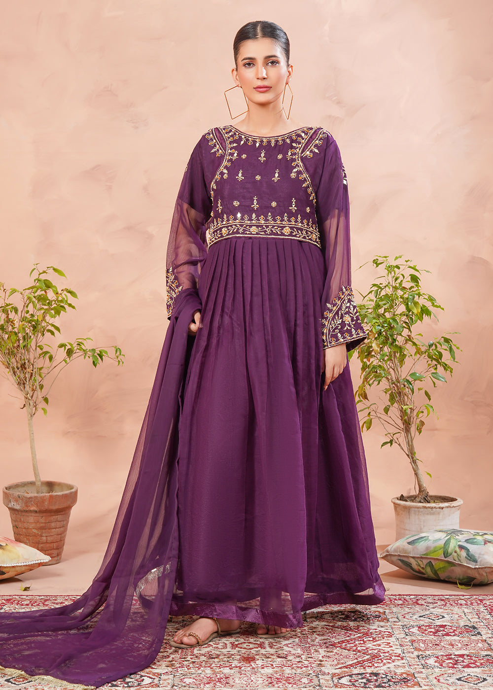 Plum Mirror Maxi