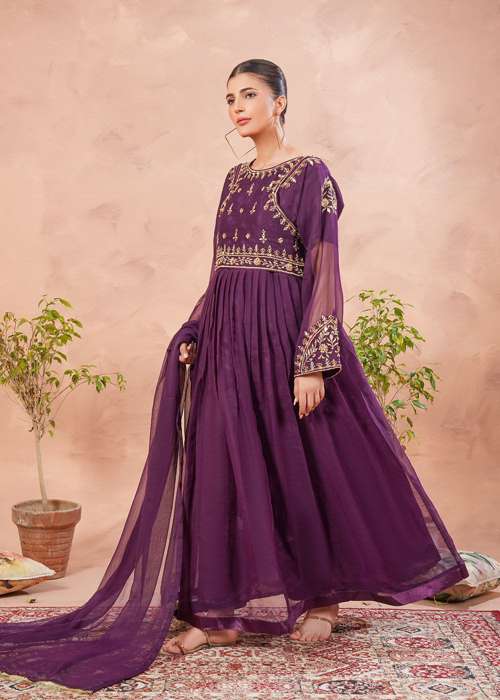 Plum Mirror Maxi