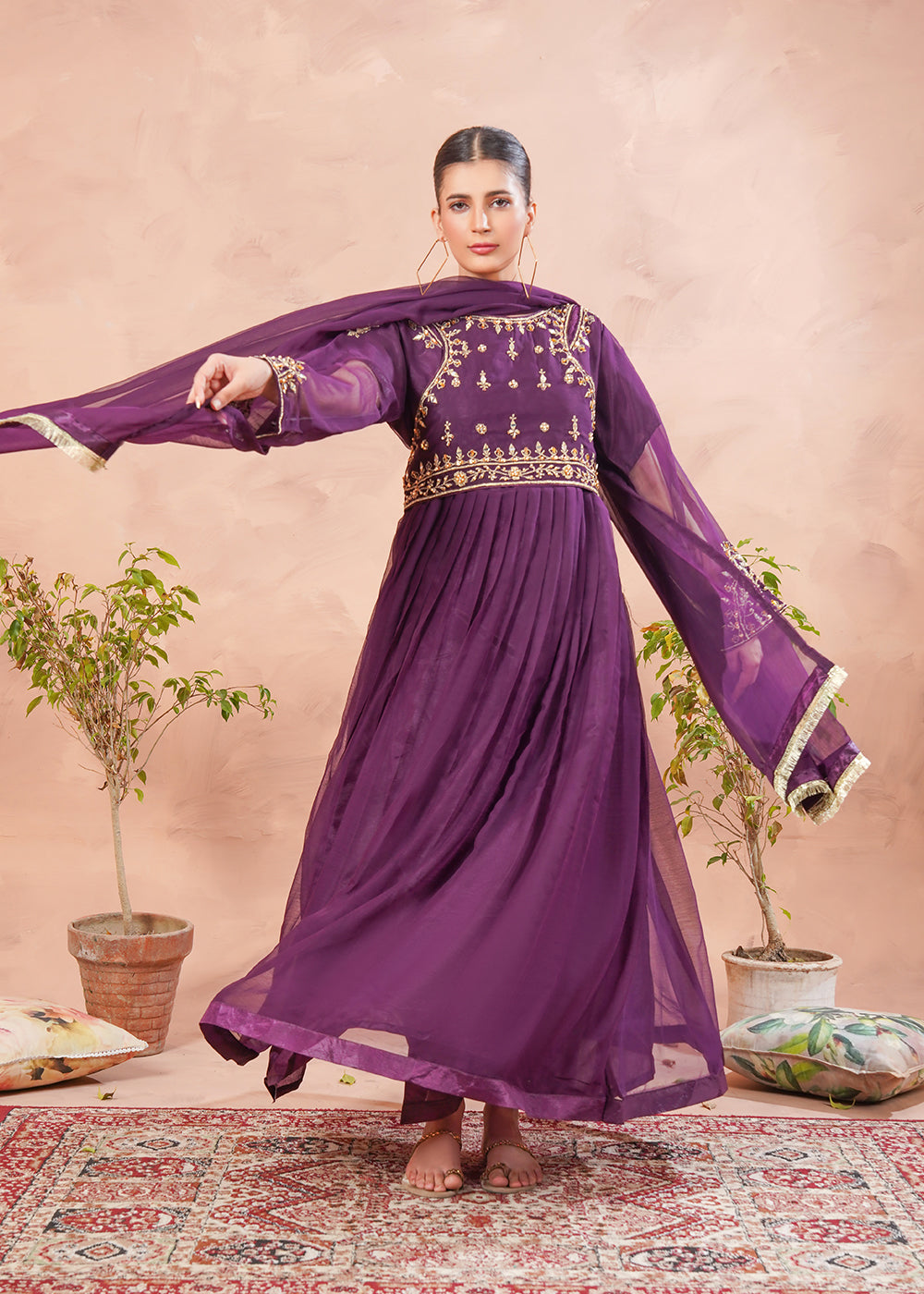 Plum Mirror Maxi