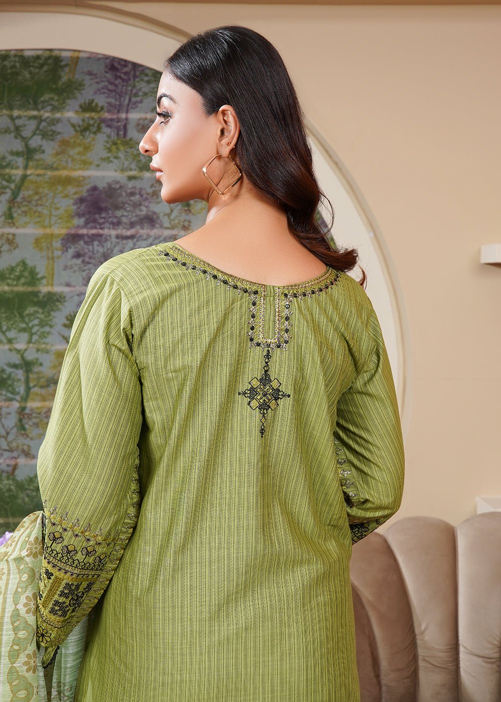 Olive Charm Pocket set