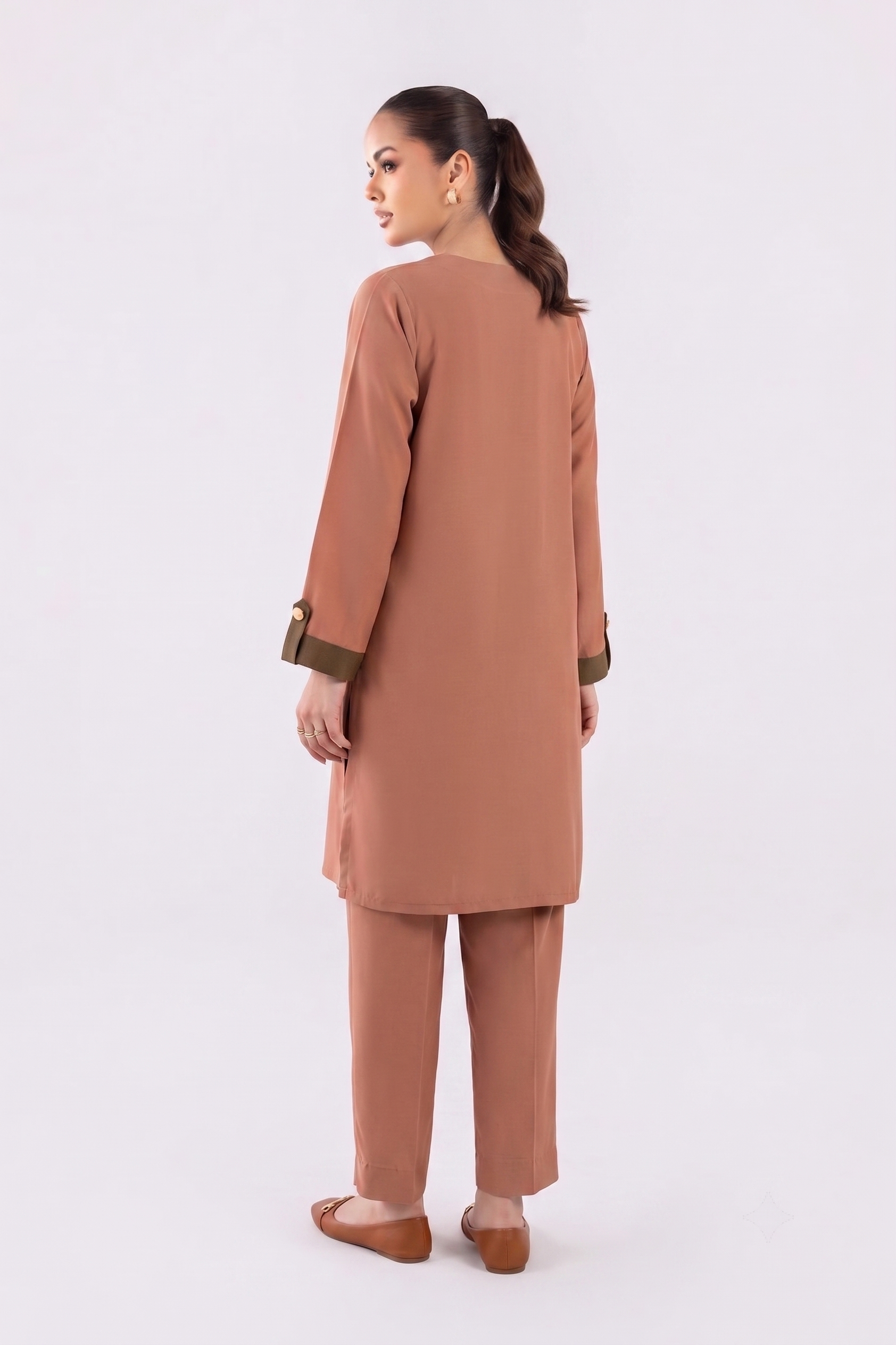 ZIPPER COAT SET