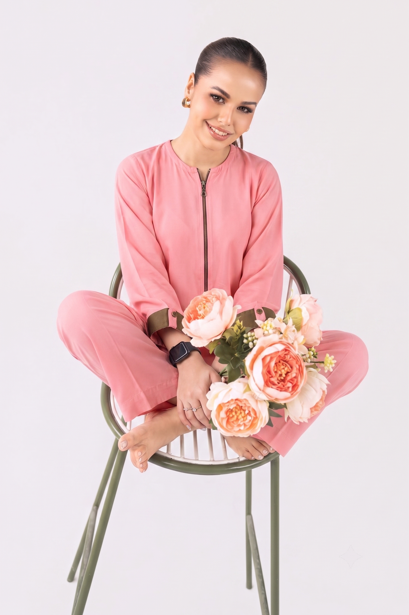 ZIPPER COAT SET
