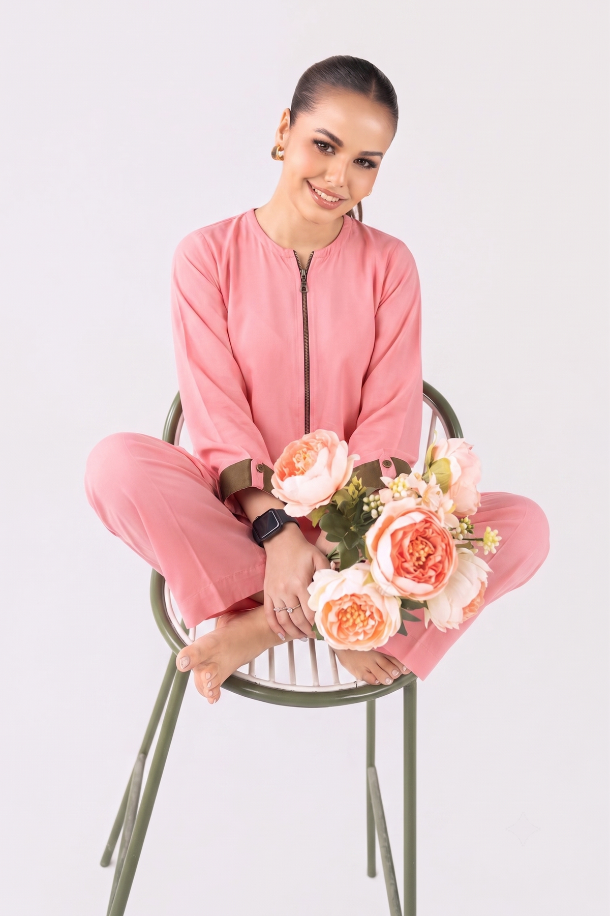 ZIPPER COAT SET