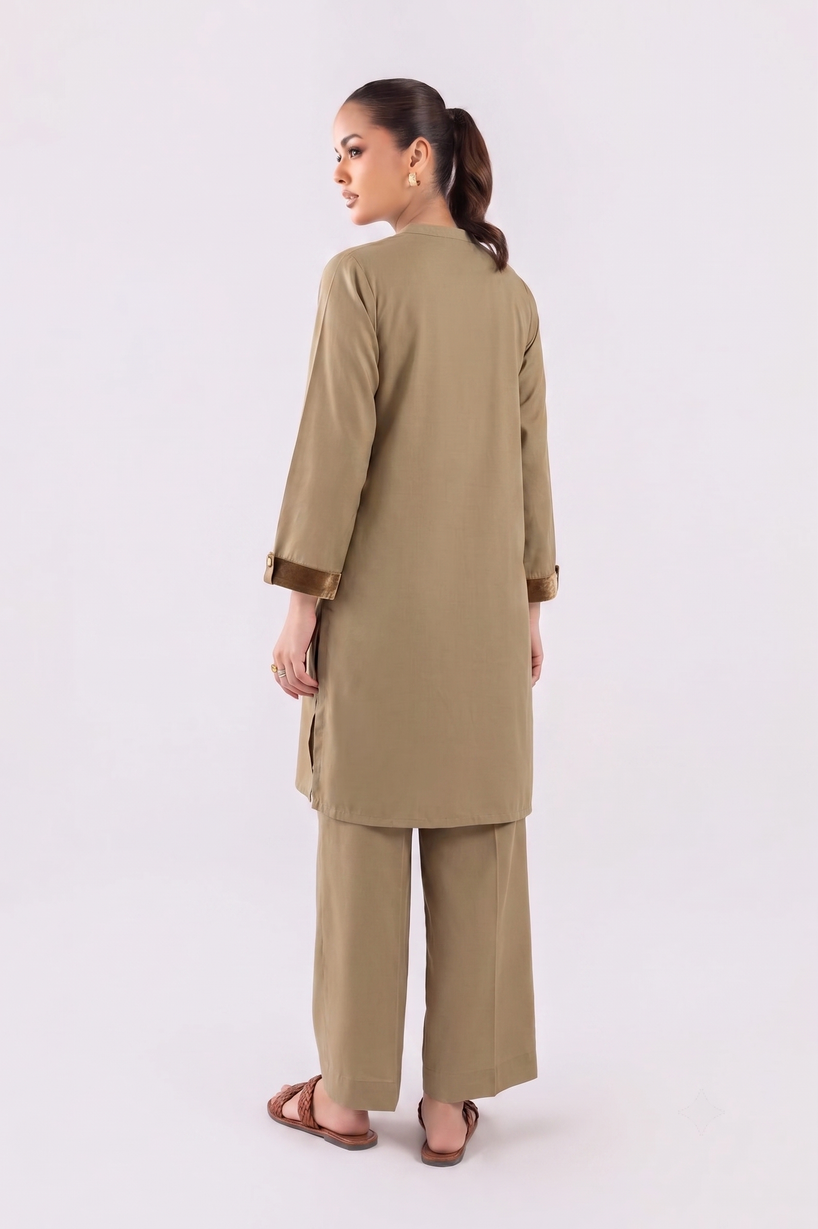 ZIPPER COAT SET