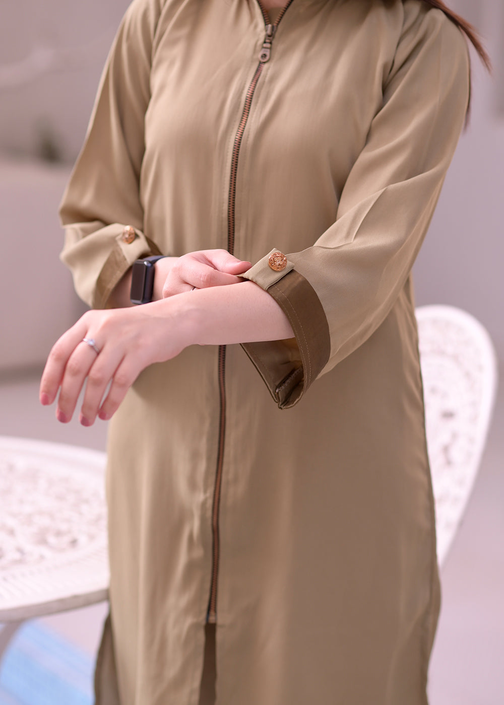 ZIPPER COAT SET