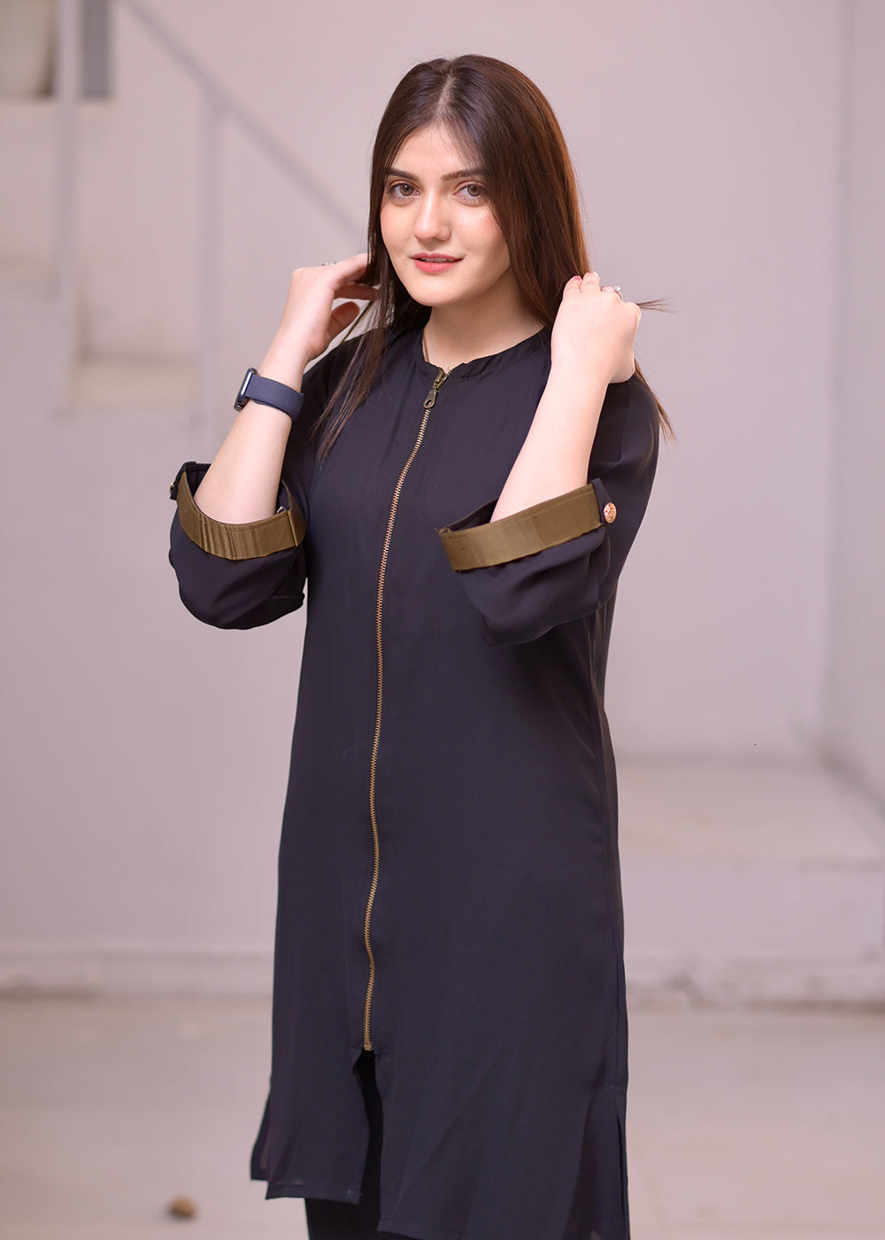 ZIPPER COAT SET