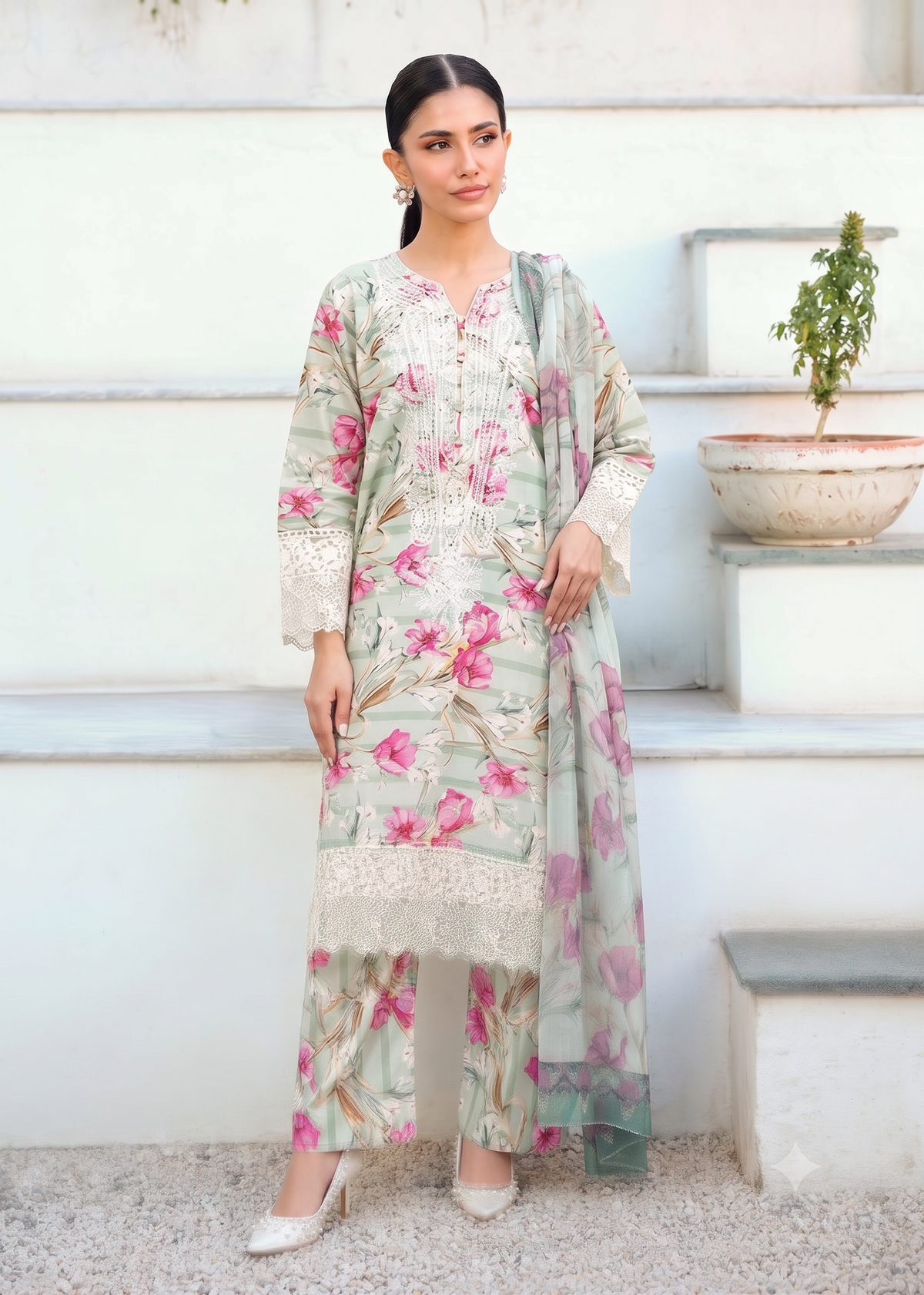 Mint Blossom 3PC
