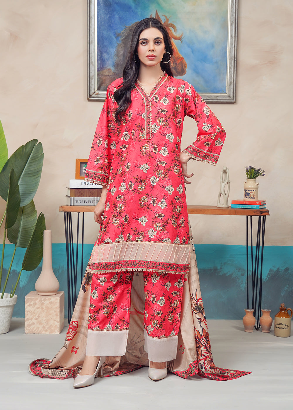 Ruby Blossom 3PC