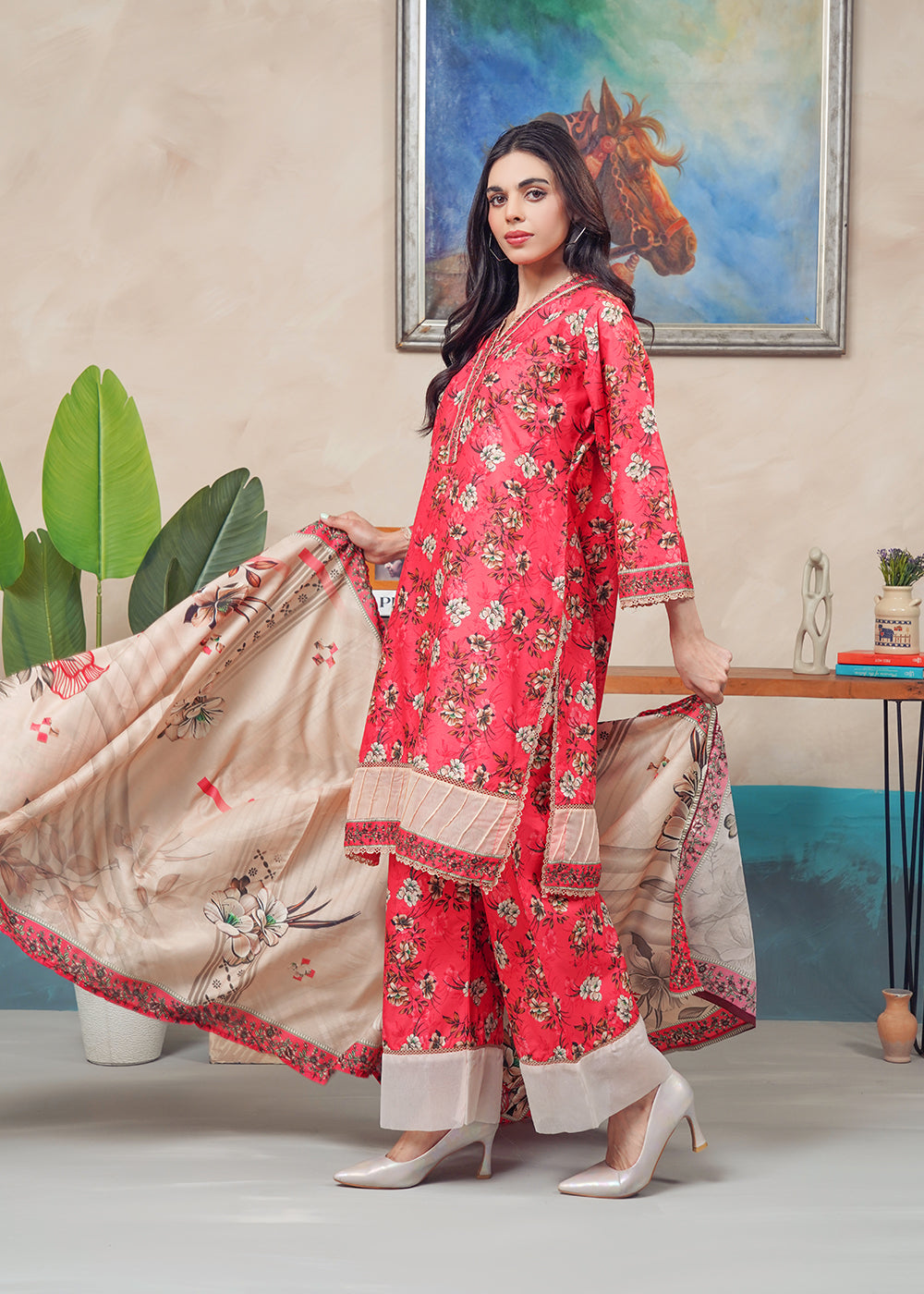 Ruby Blossom 3PC