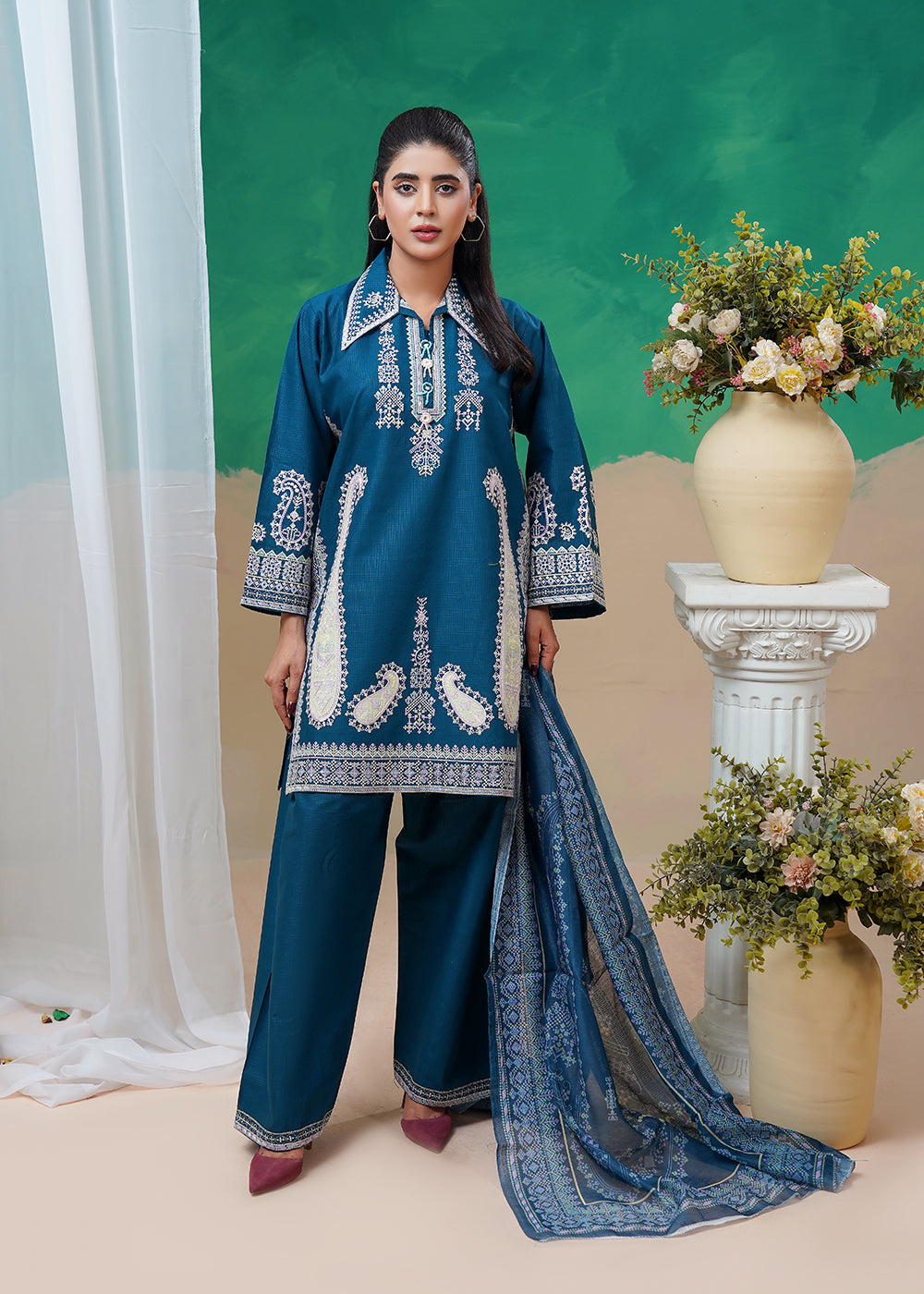 Teal Elegance