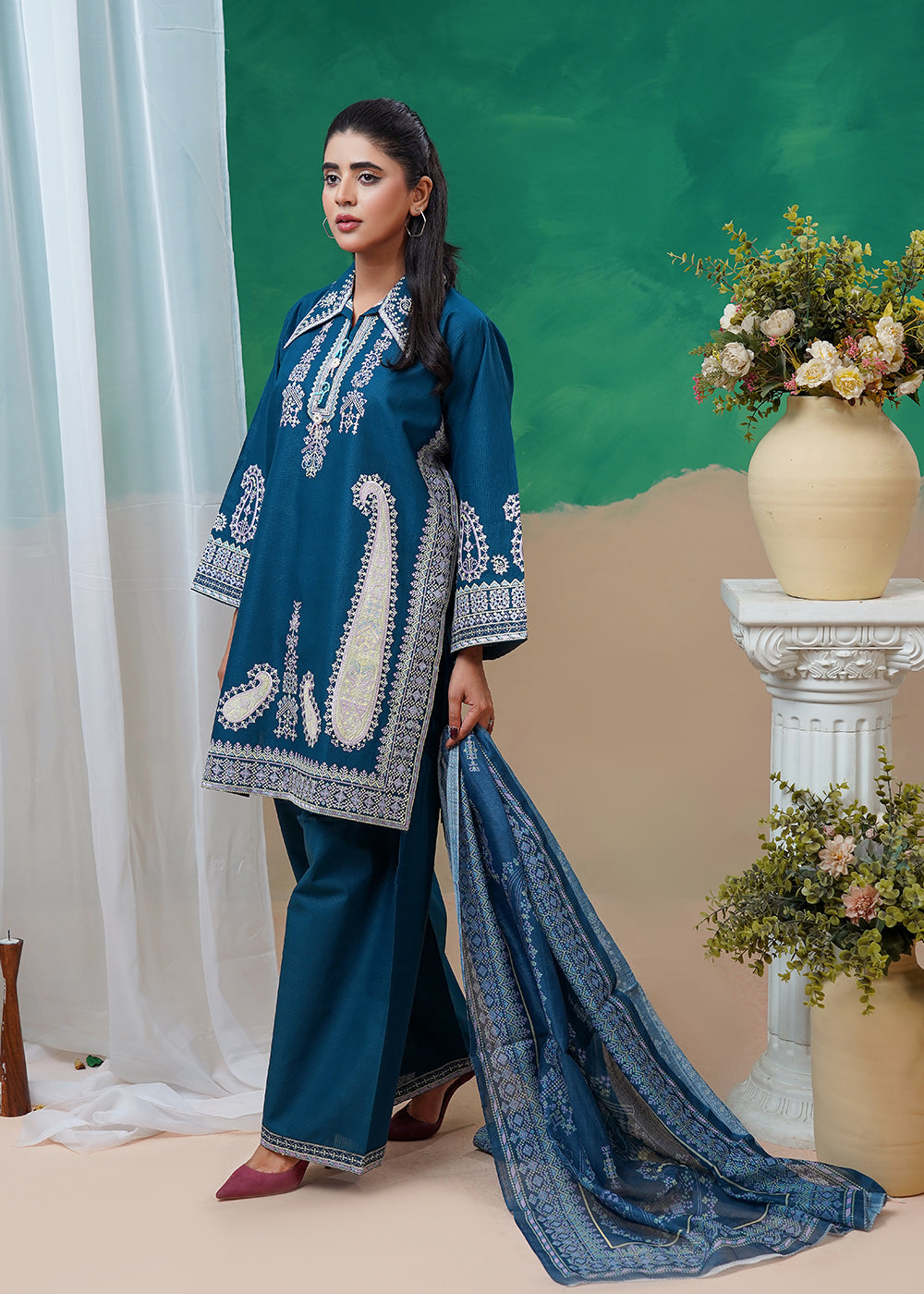 Teal Elegance