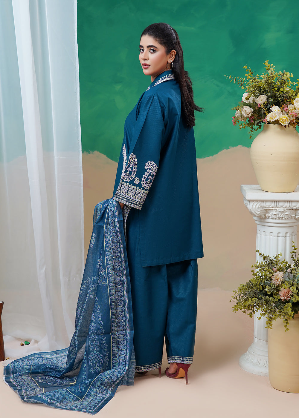 Teal Elegance
