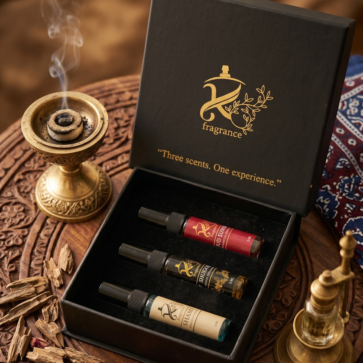 GK Fragrance – Oud Collection Tester  (5mL Each)
