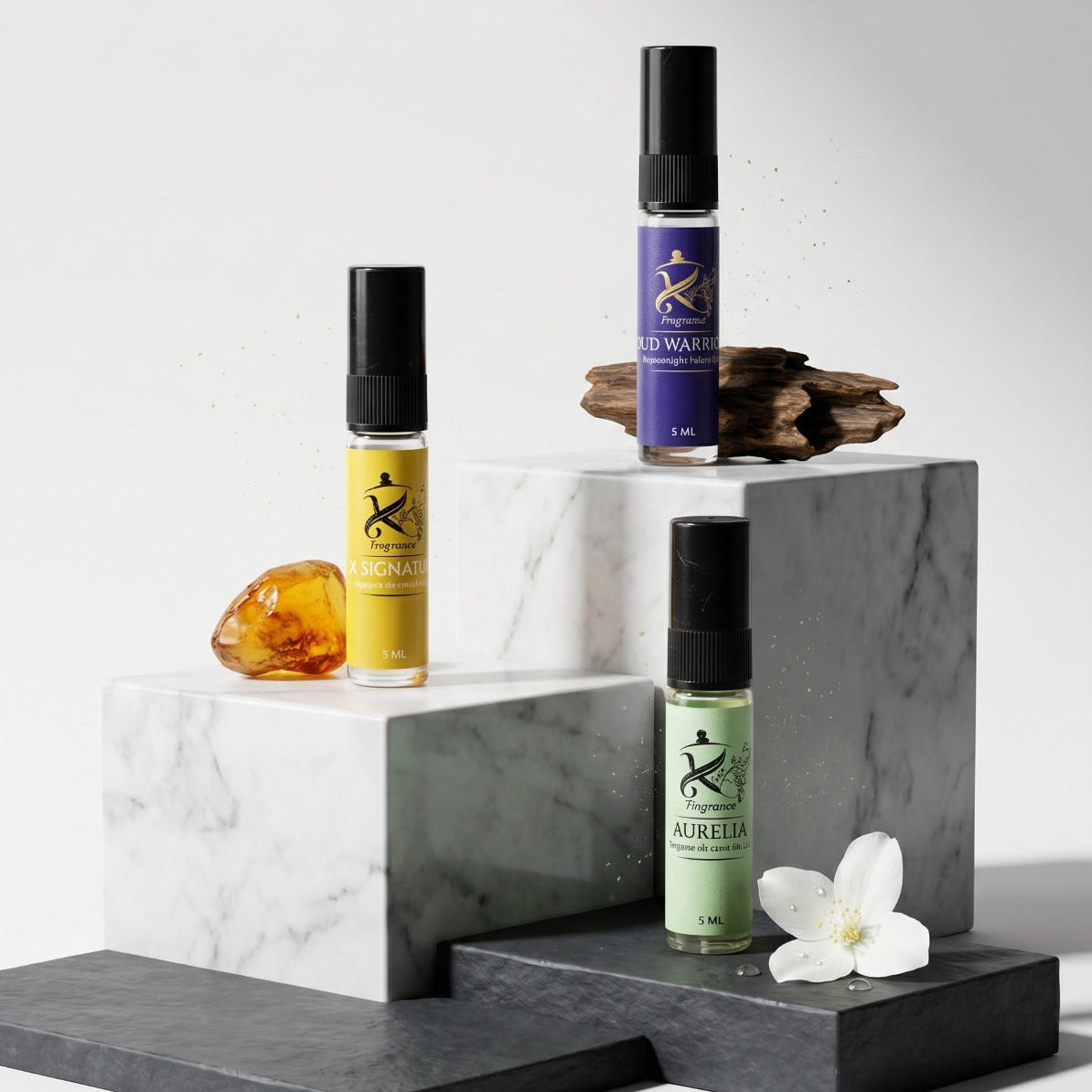 GK Fragrance – Signature Tester Trio  (5mL Each)