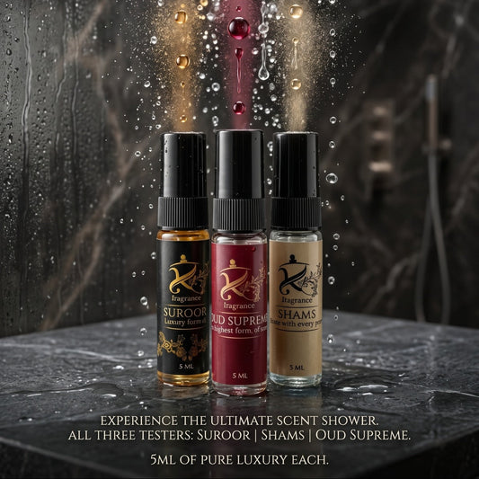 GK Fragrance – Oud Collection Tester  (5mL Each)