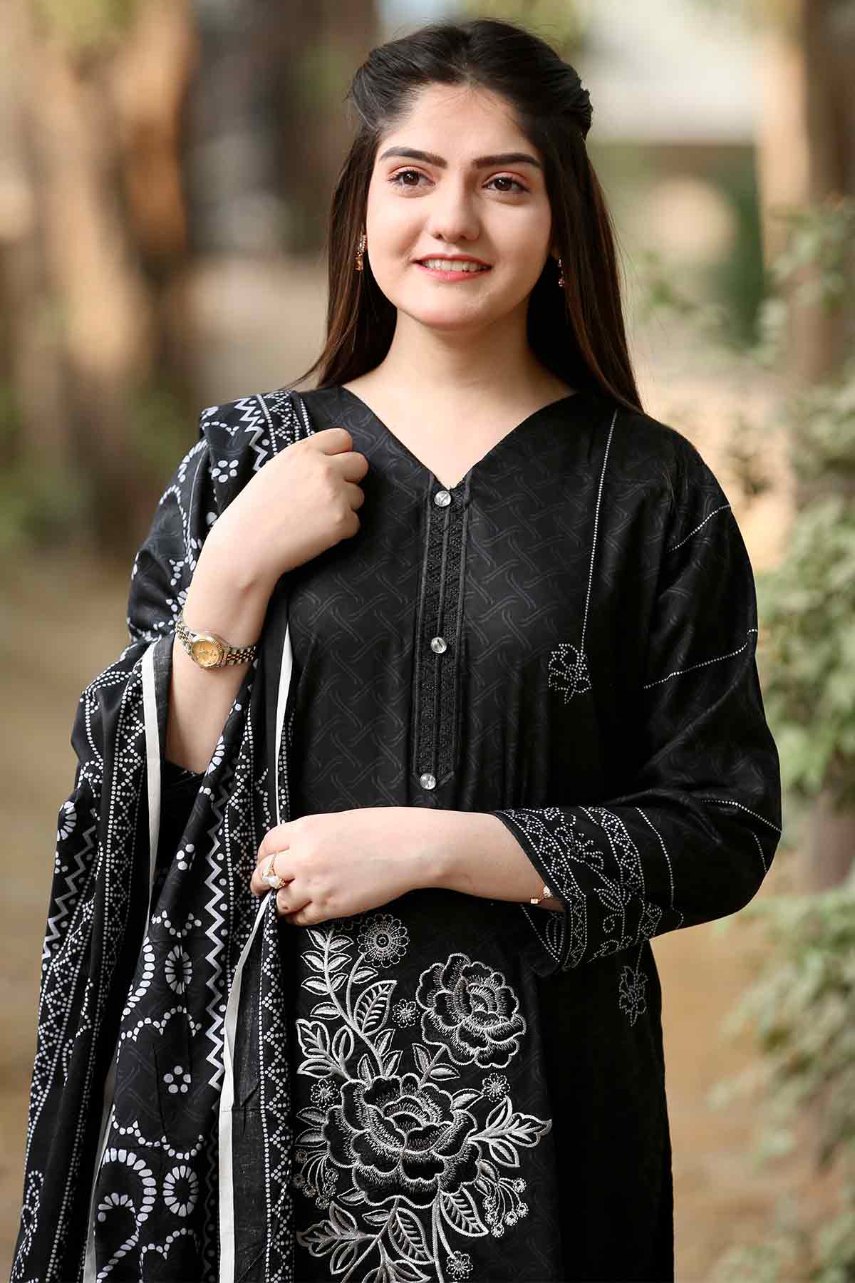 Printed Lawn 3PC