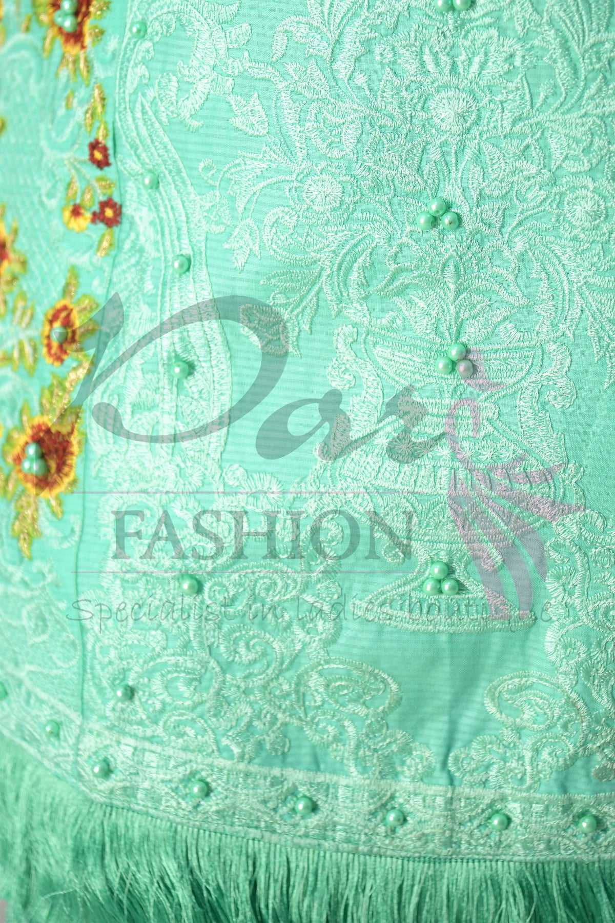 3pc Embroidered suit