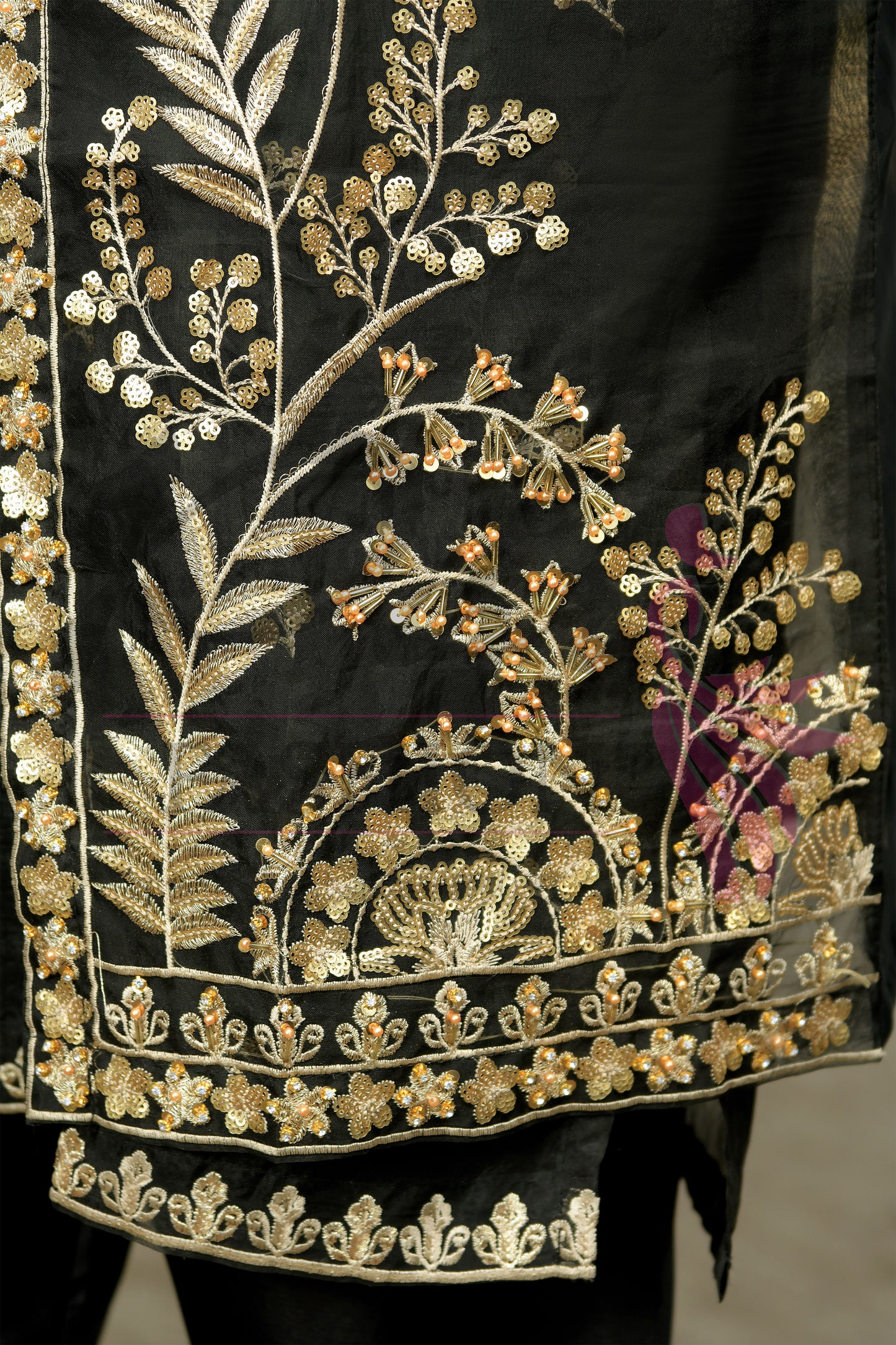 3PC Embroidered Dress
