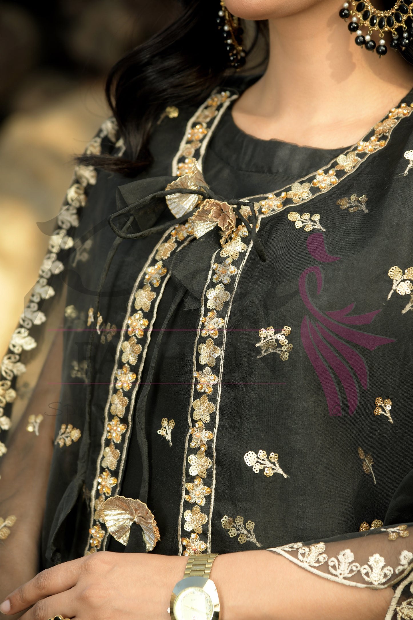 3PC Embroidered Dress