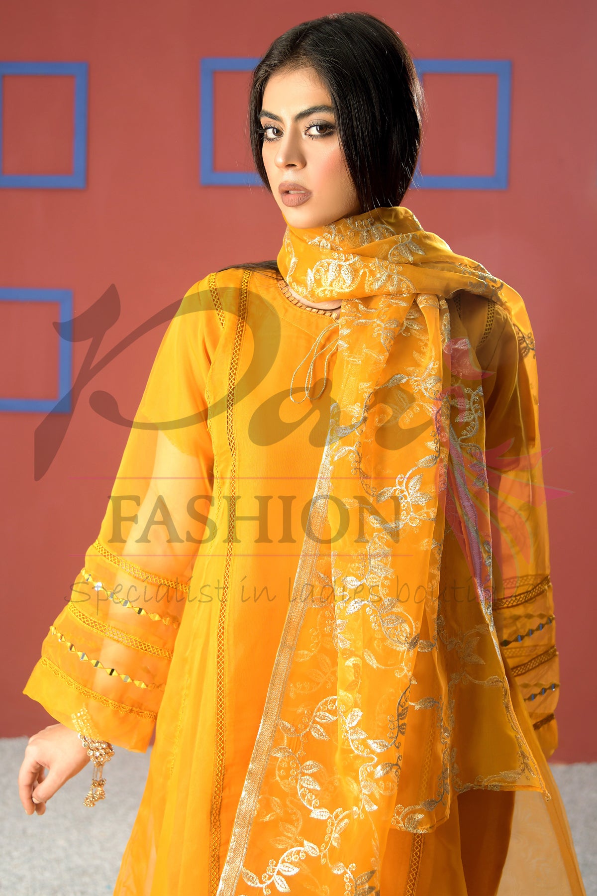 3pc Embroidered Dress