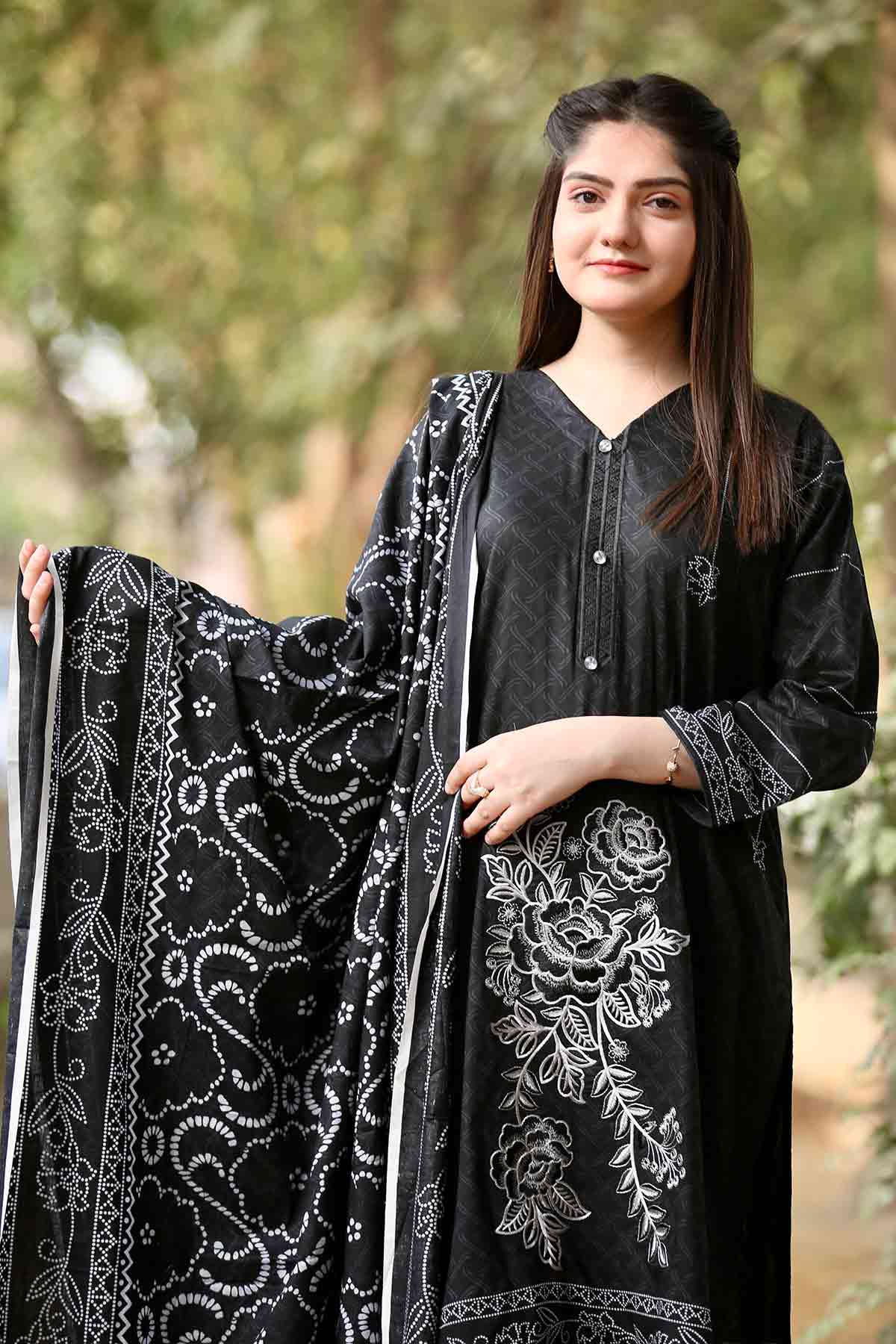 Printed Lawn 3PC