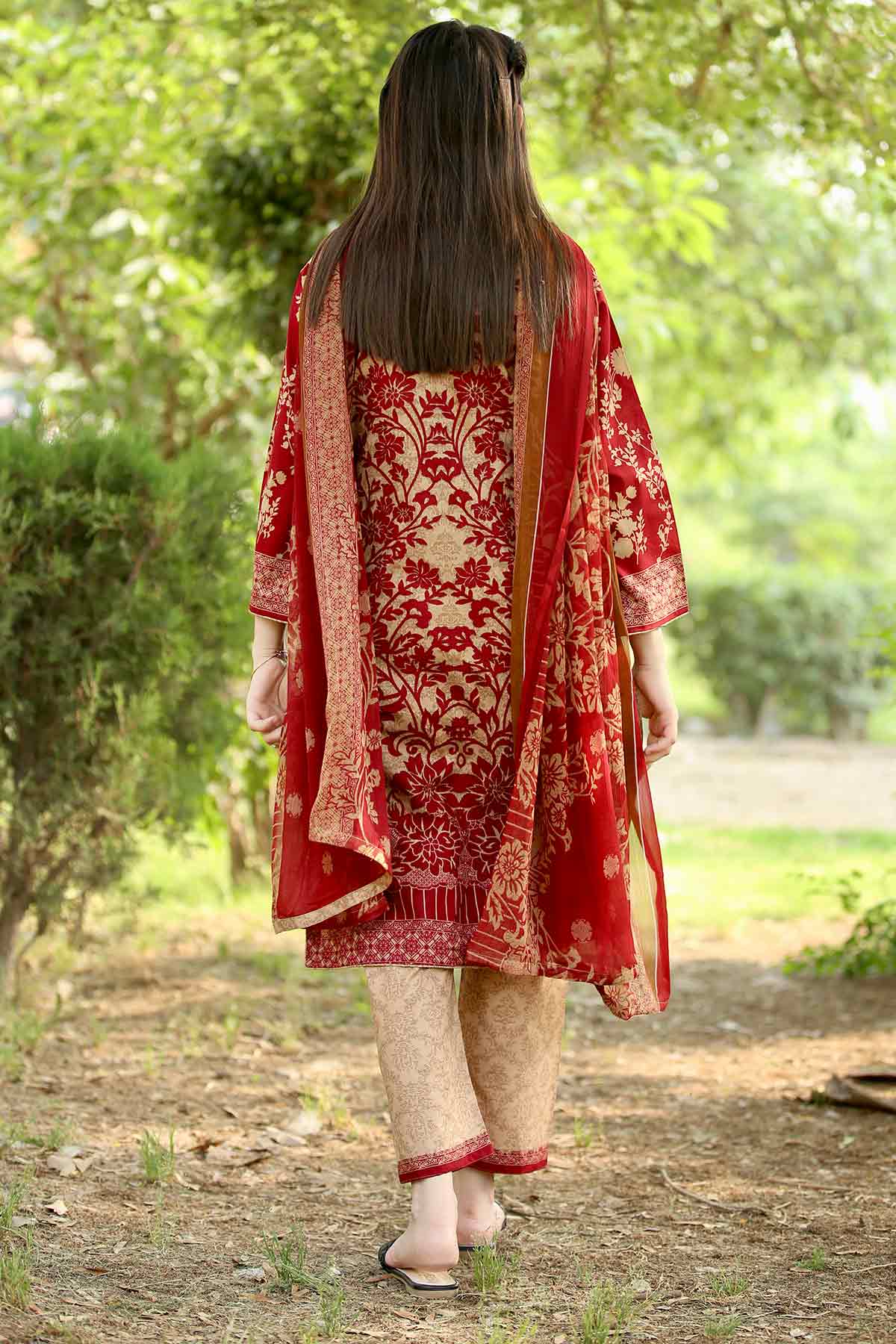 Printed Lawn 3PC