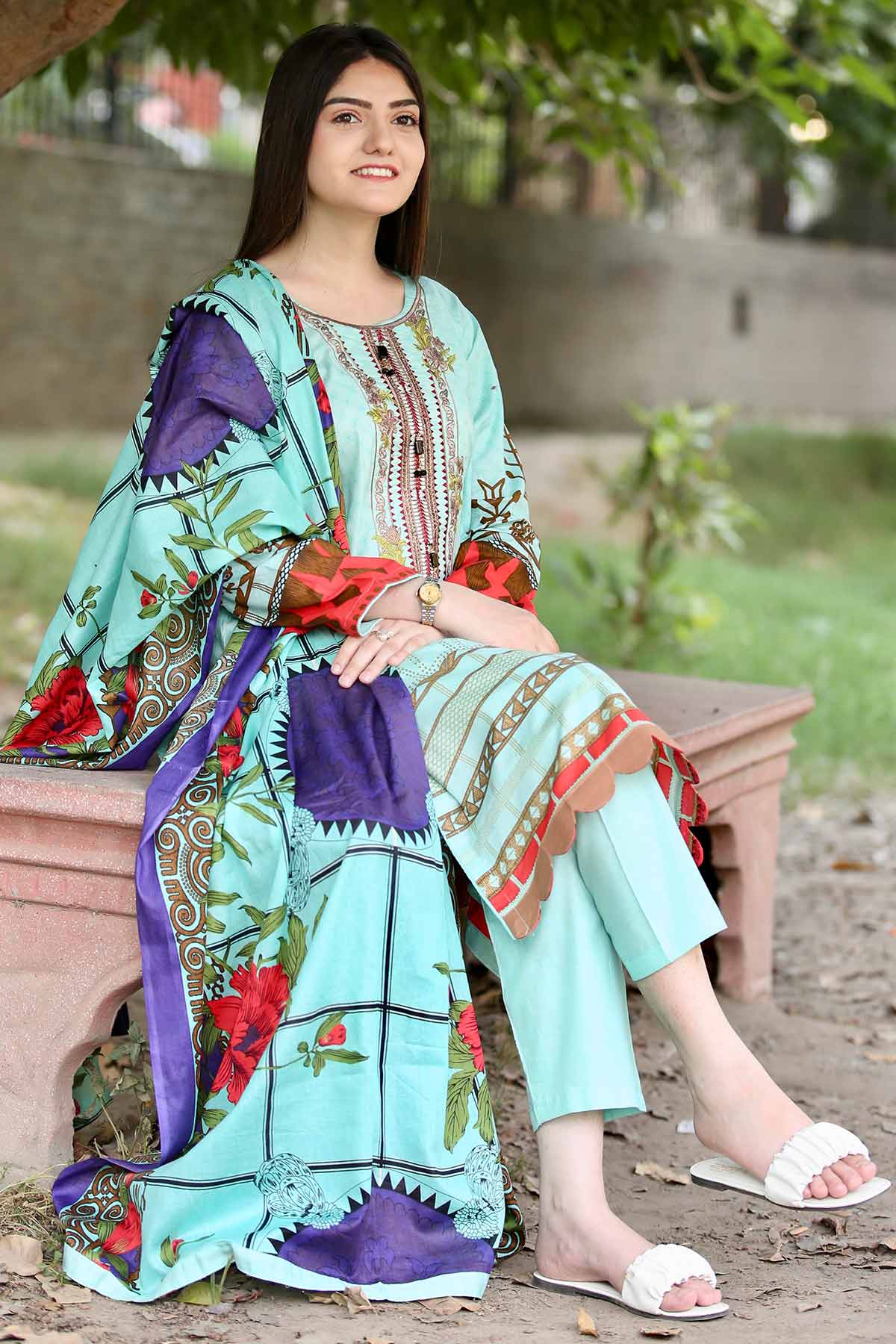 Printed Lawn 3PC