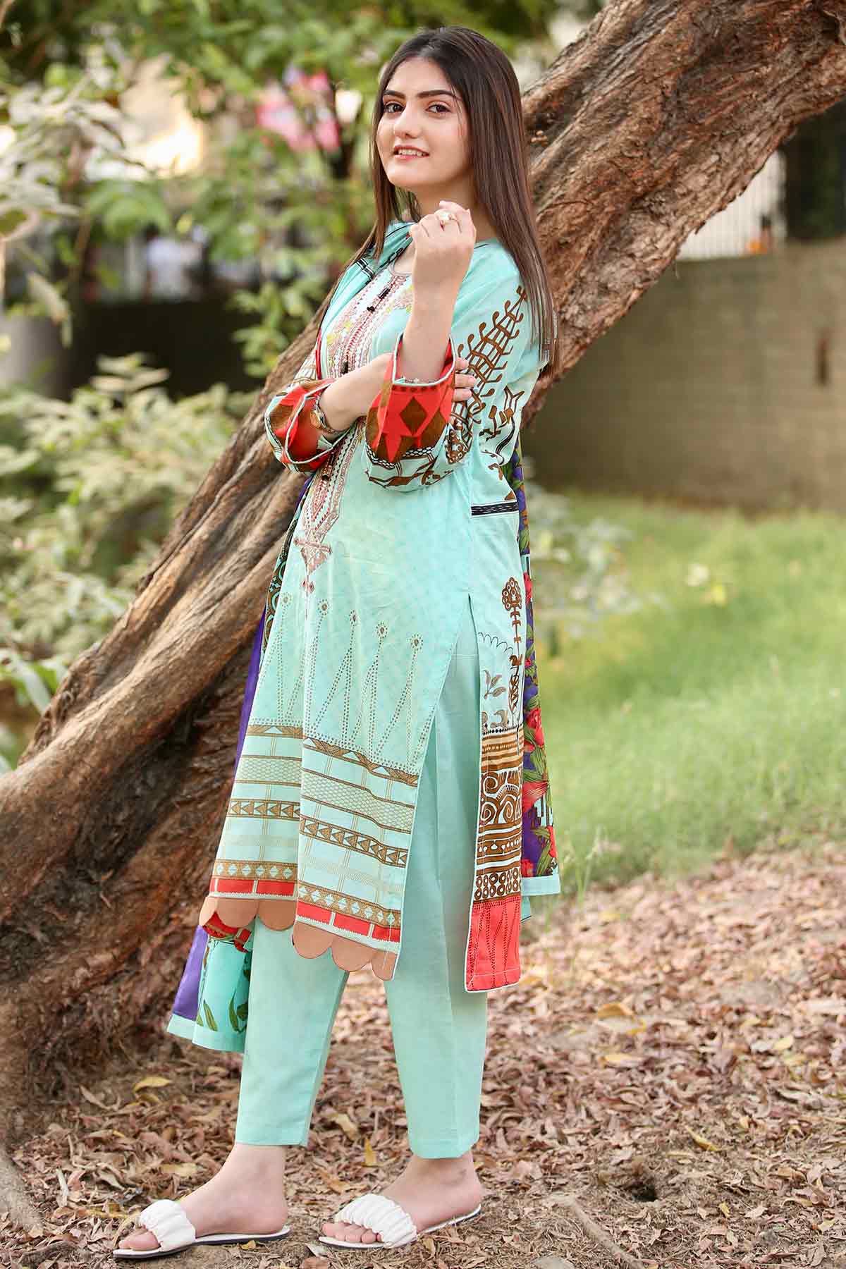 Printed Lawn 3PC