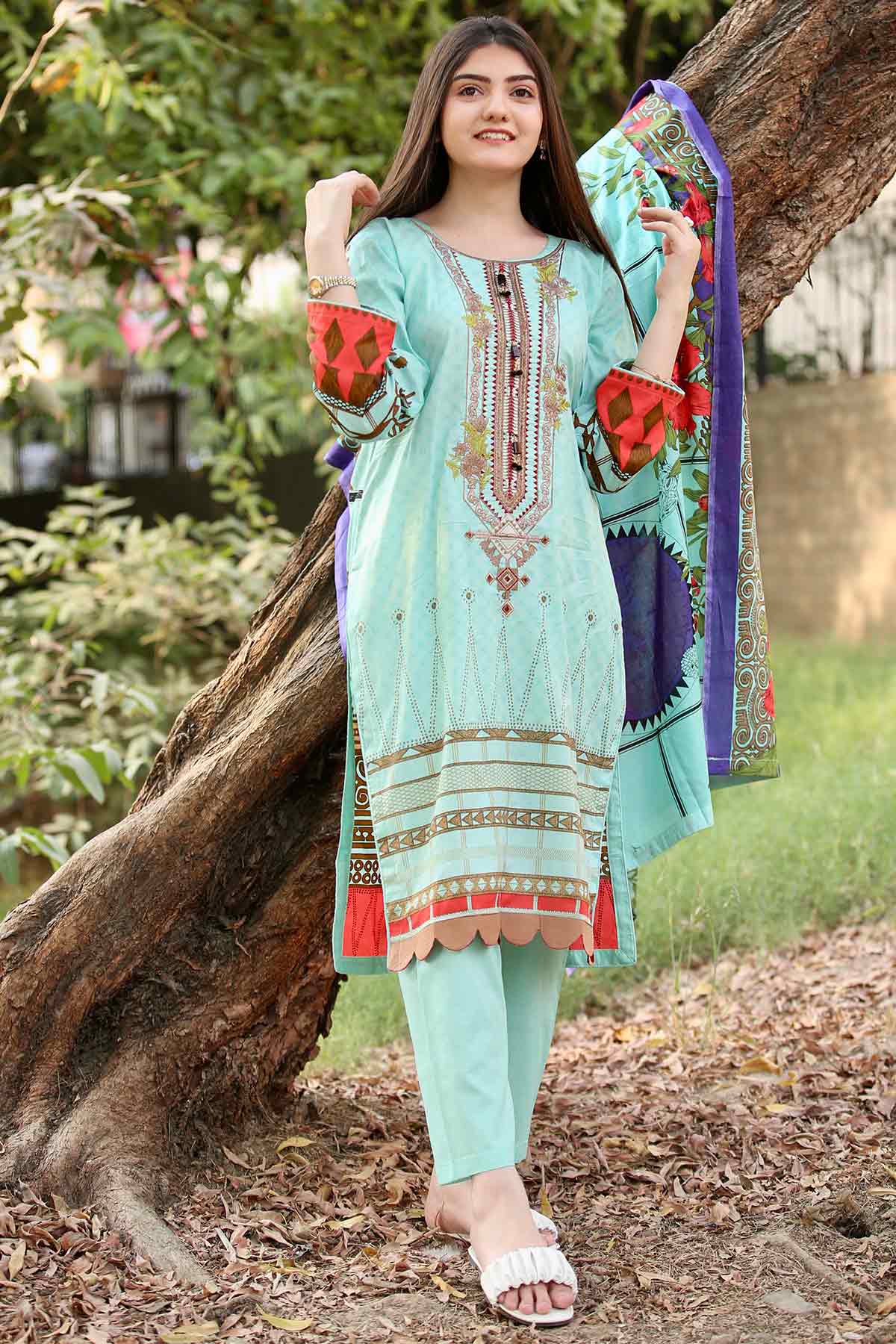 Printed Lawn 3PC