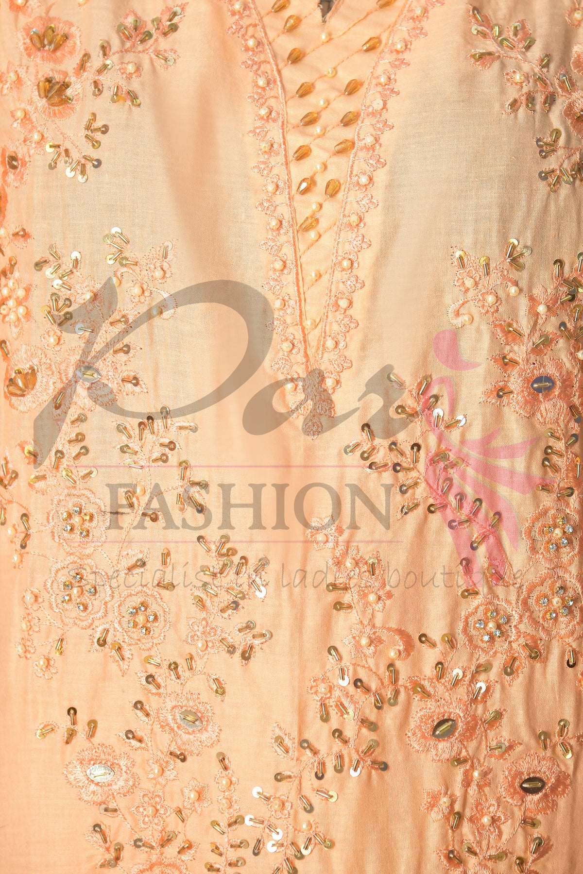 3pc Embroidered suit