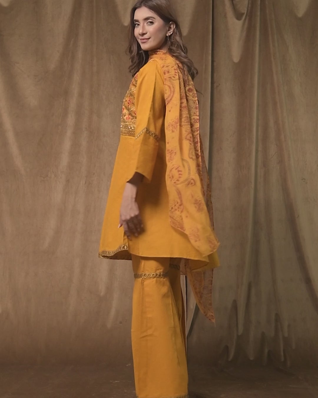 3PC Jacquard Khaddar Pret