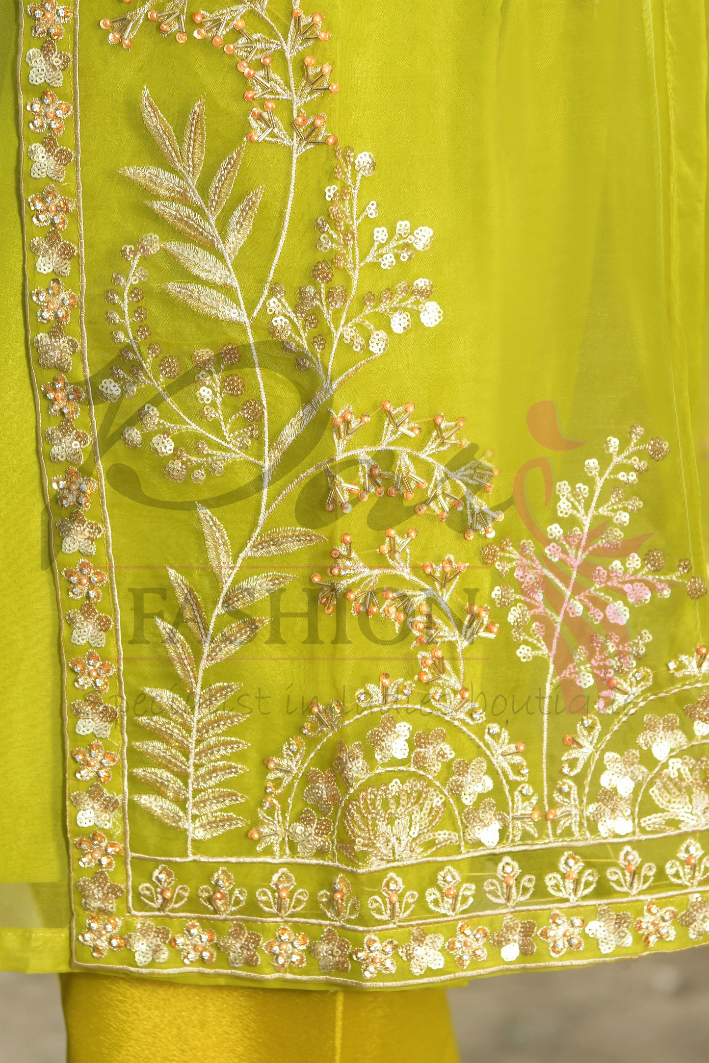 2PC Shirt Embroidered Frock