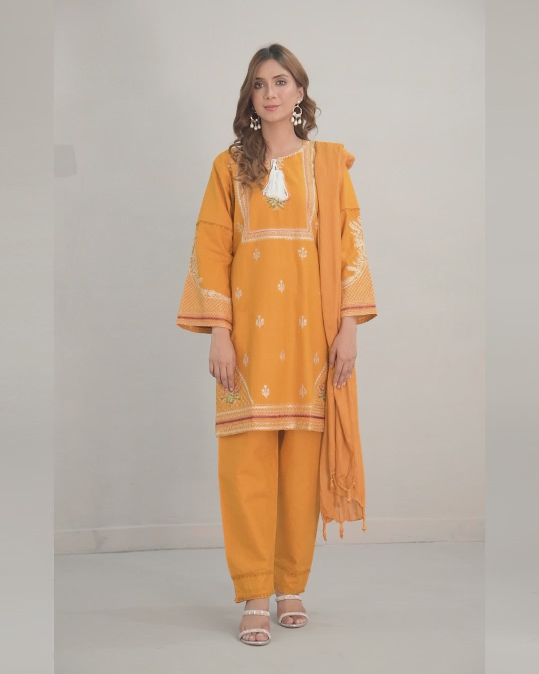 JACQUARD KHADDAR 3PC