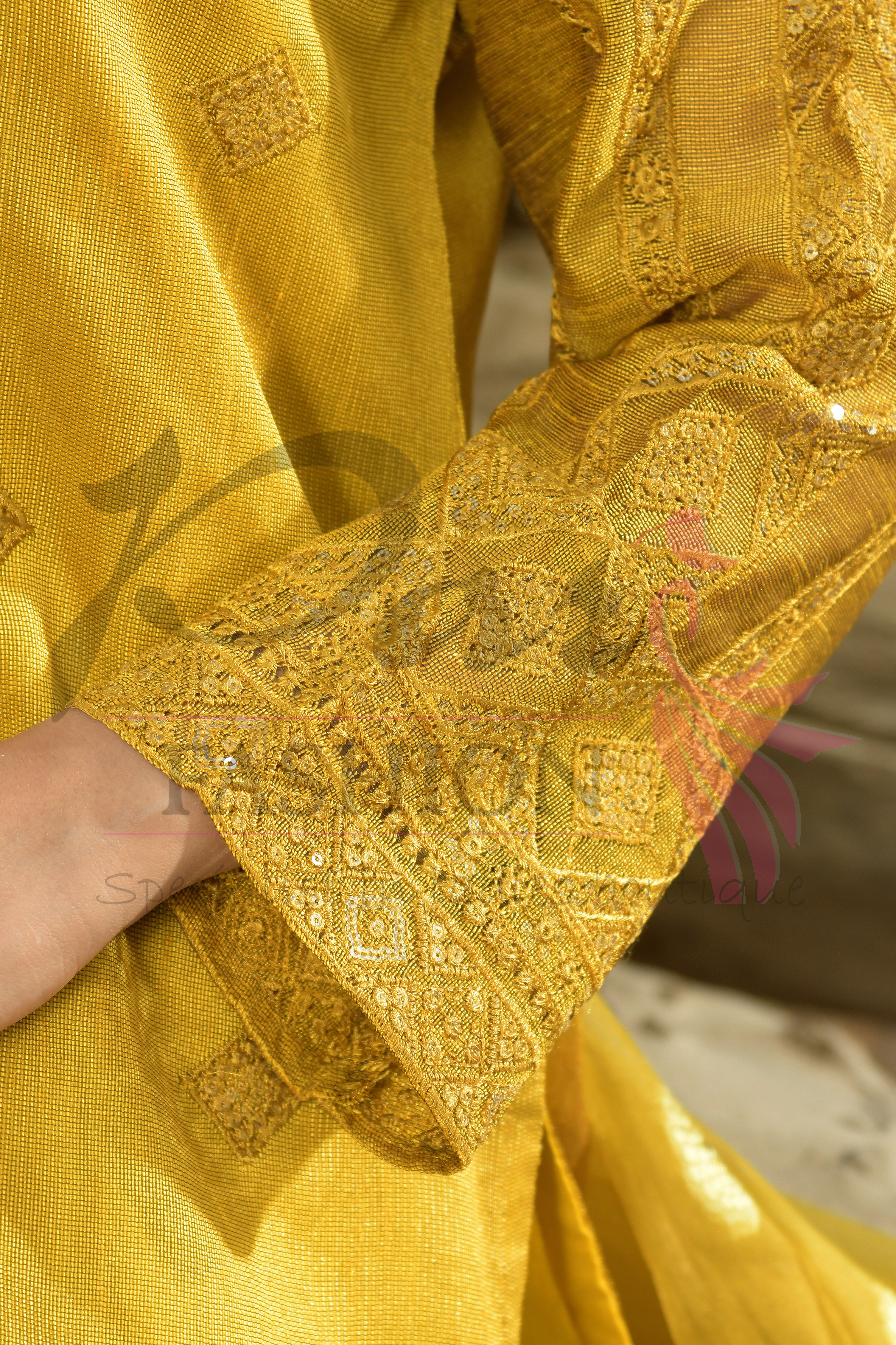 3PC Embroidered Dress