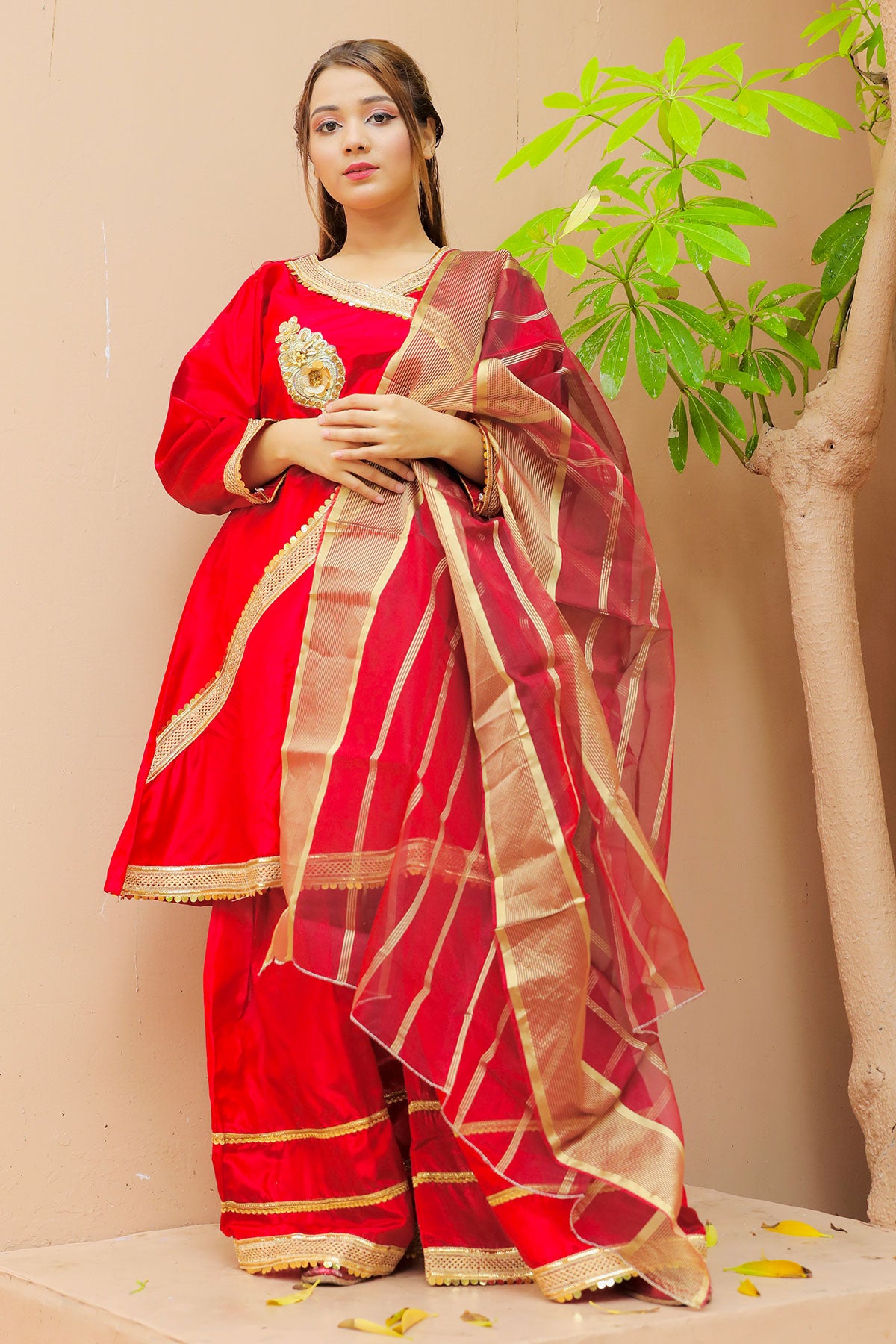 3PC Silk Suit