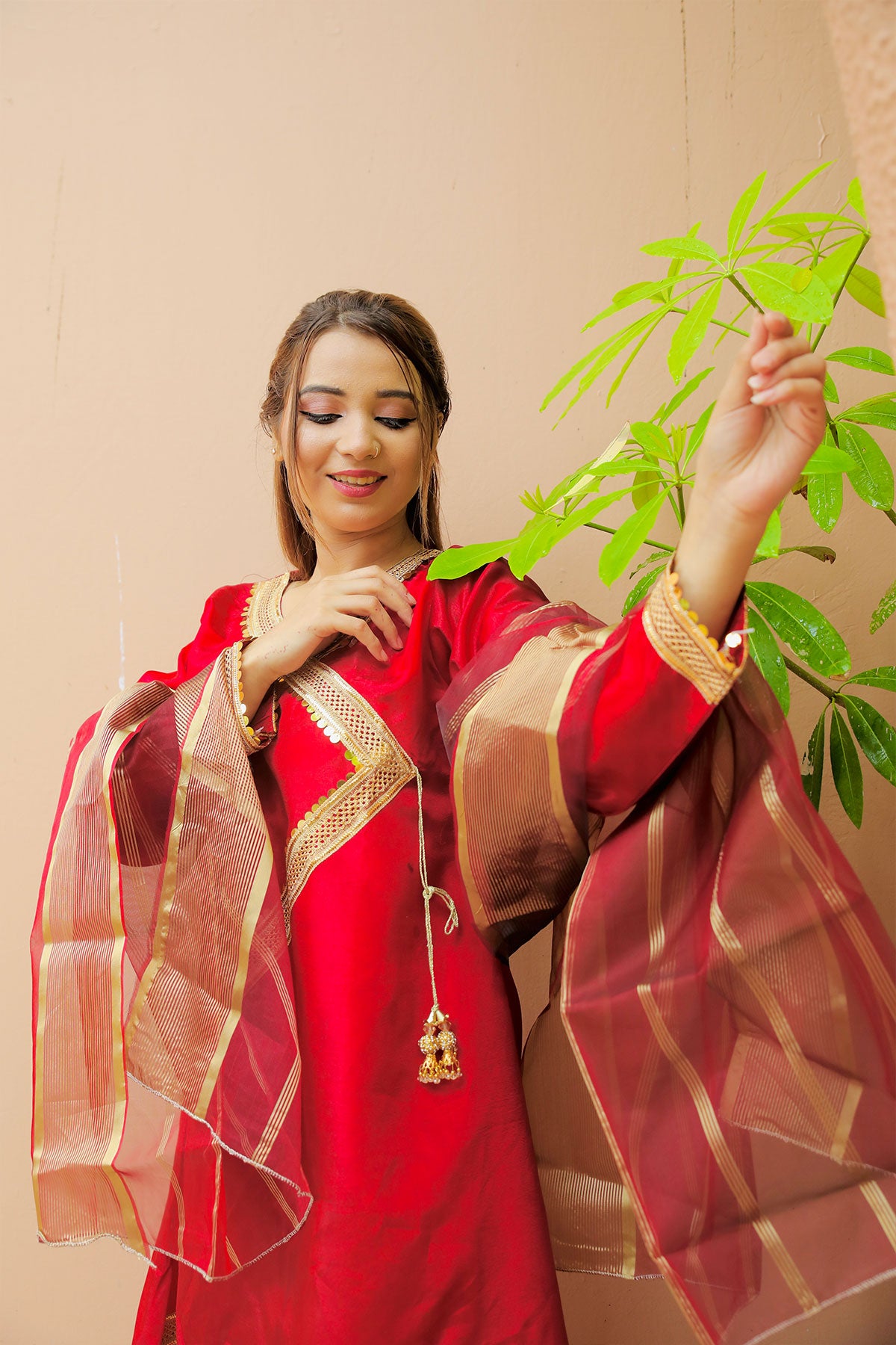 3PC Silk Suit