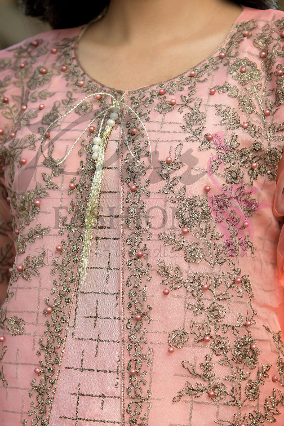 3PC Embroidered Dress