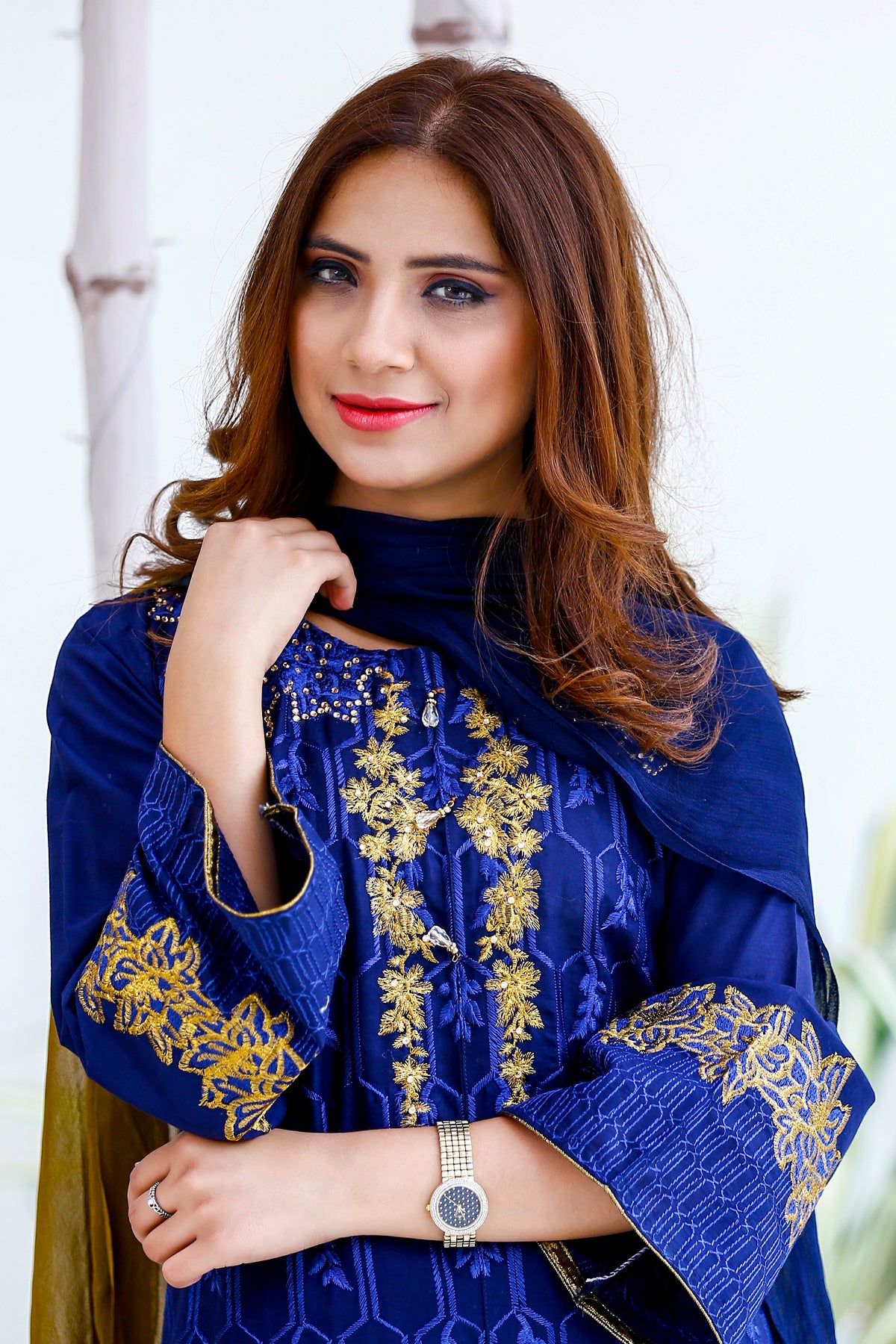 Luxury Pret 3Piece Embroidered