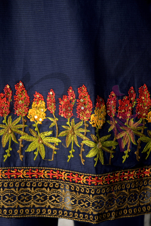 3pc Embroidered suit