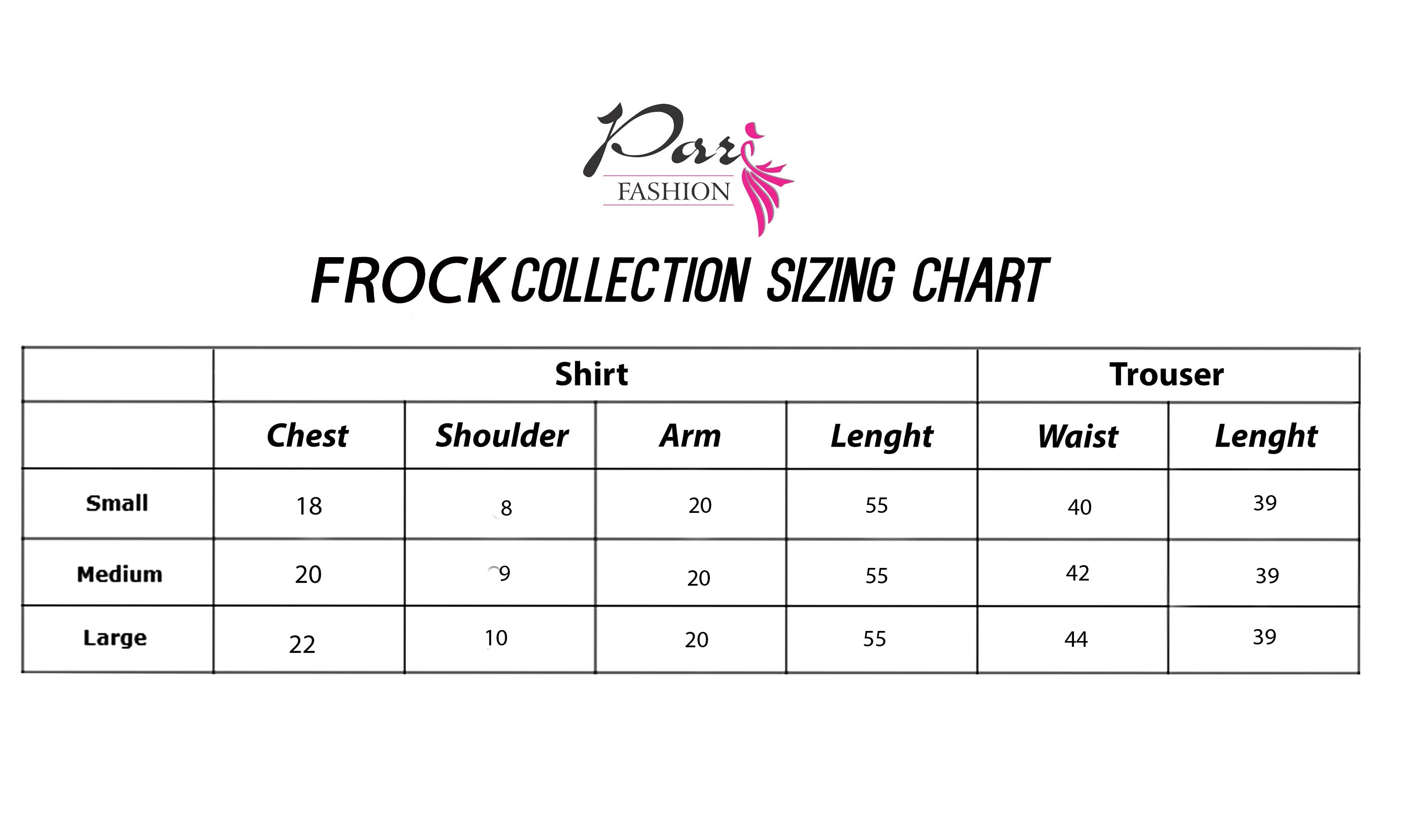 Maxi Long Frock 3PC MAXI7878