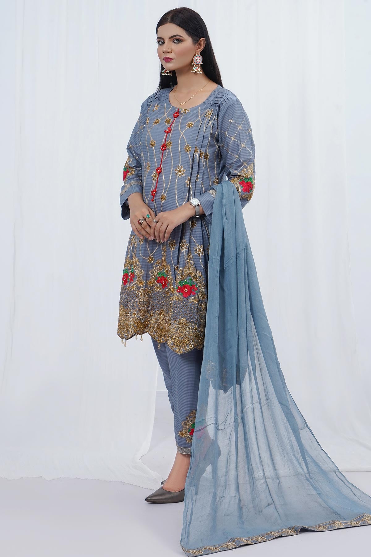 Jacquard  Cotton 3PC Cot111