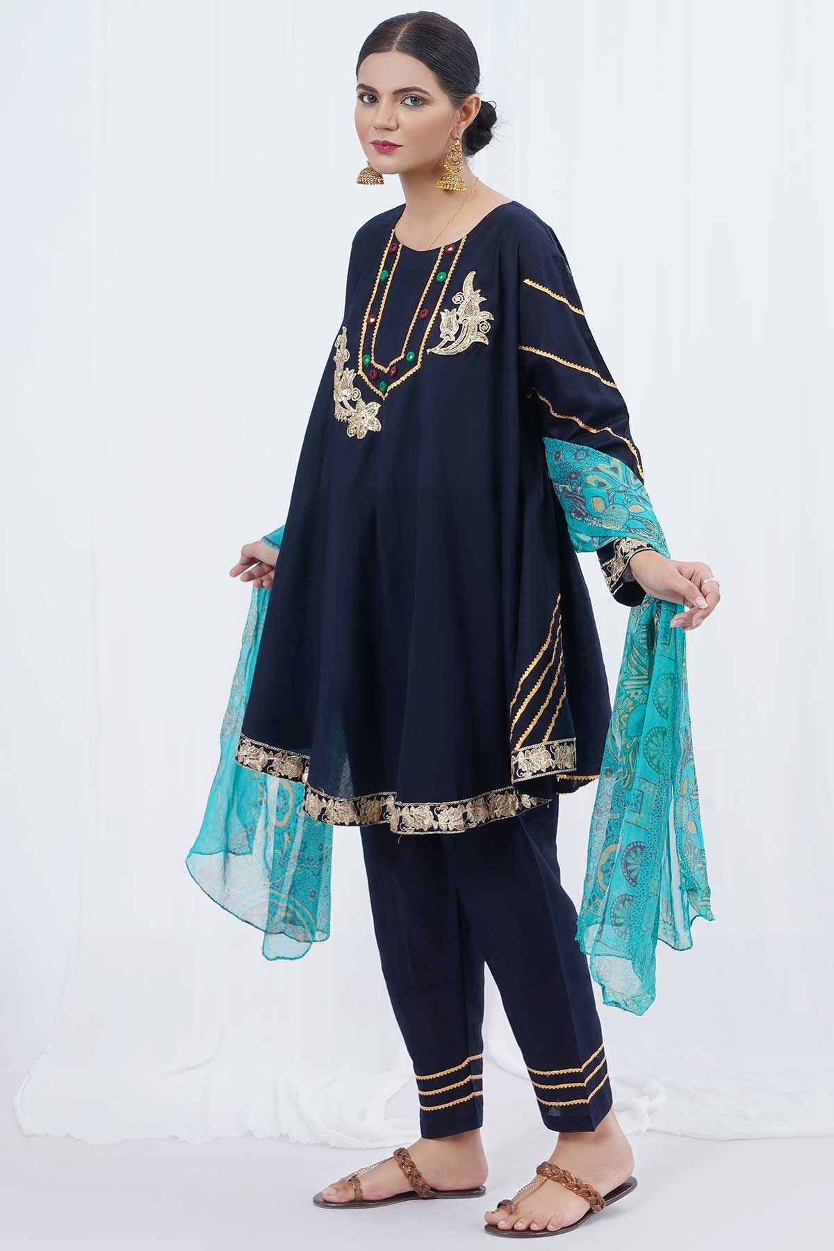 Printed Lawn 3PC co895